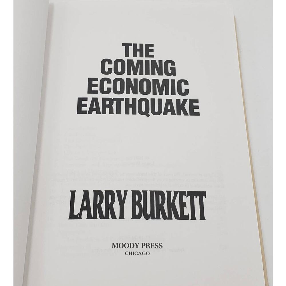 The Coming Economic Earthquake by Larry Burkett - How inflation affects people